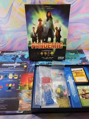 Pandemic Board Game (Z-Man Games, 2013) CIB Complete ZM7101